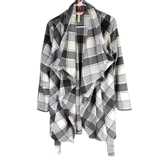 Matilda Jane Check it Twice plaid wrap jacket - Picture 3 of 10